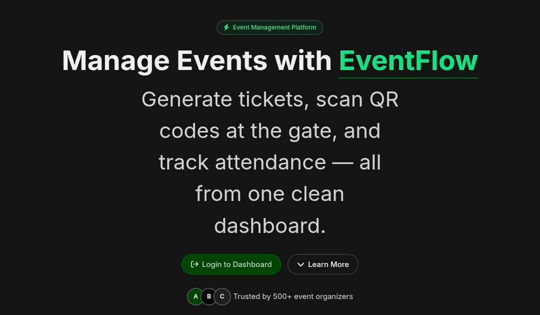 Event Ticketing System project thumbnail