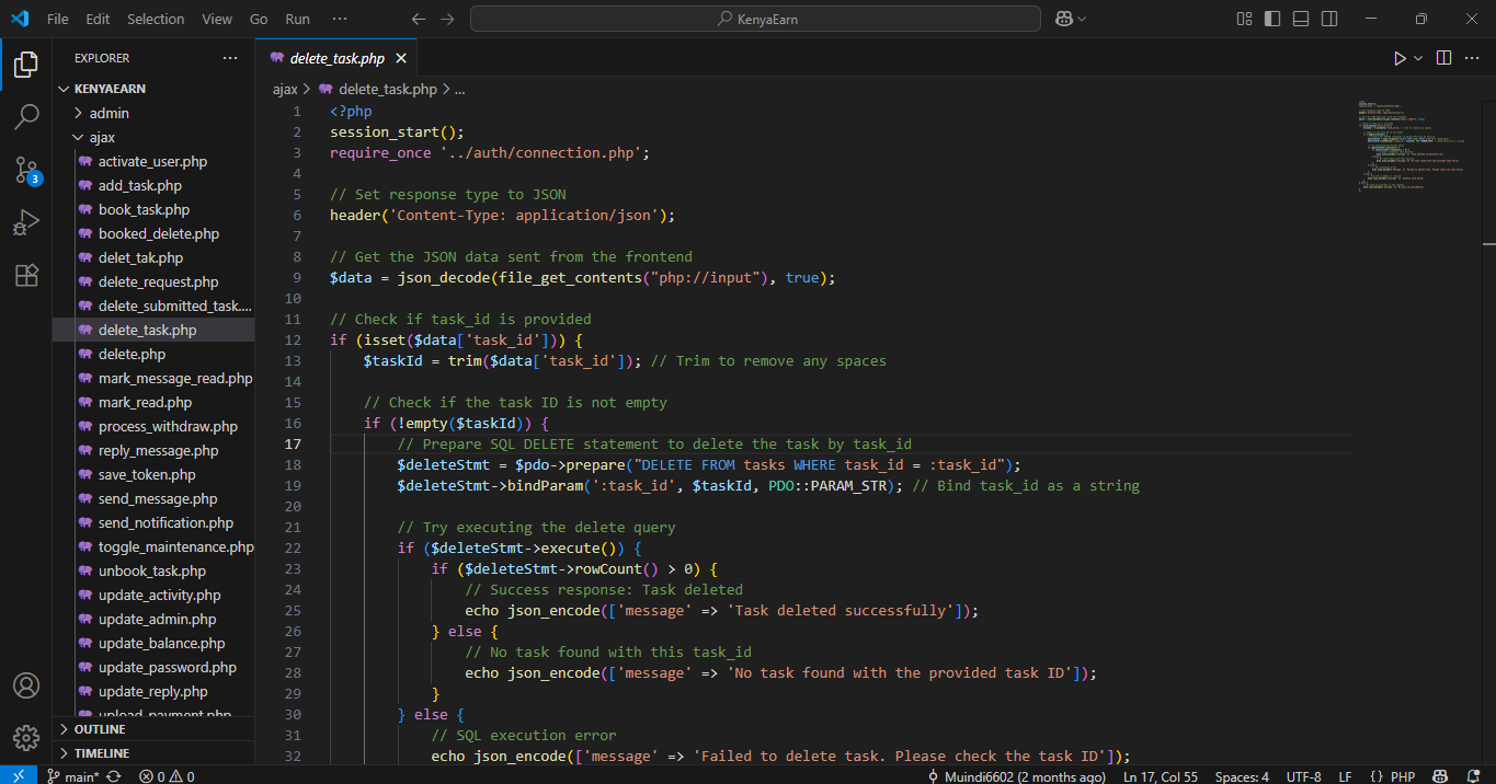 An online working jobs website