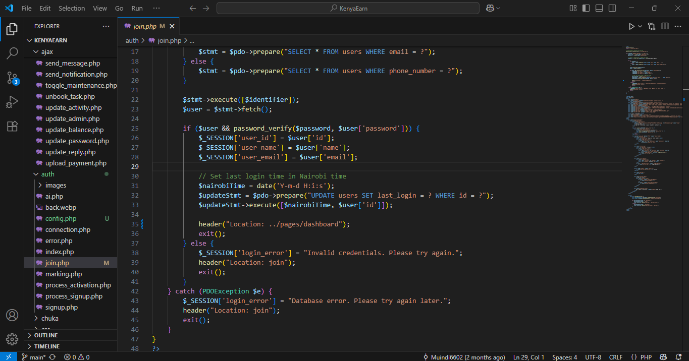Online Learning System